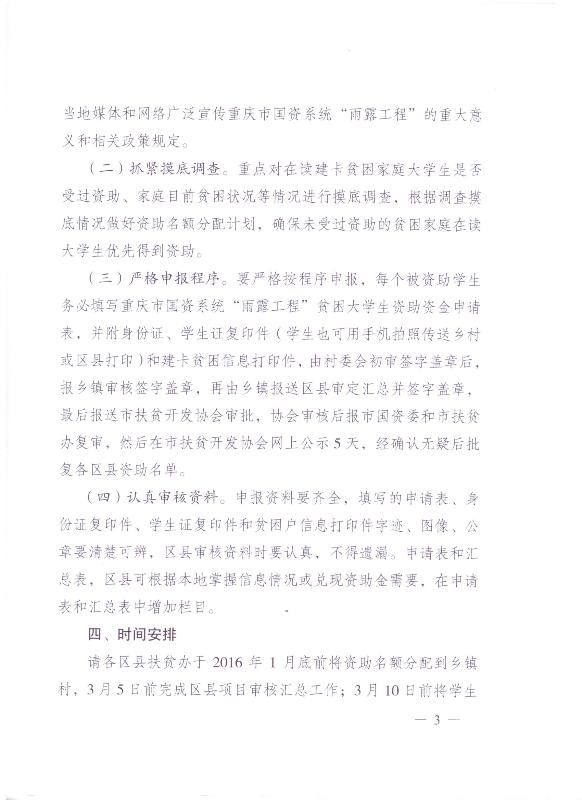 关于做好2016年重庆市国资系统雨露工程工作的通知(图3)