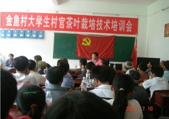 巫溪县扶贫办召开大学生村官茶叶栽培培训会(图1)