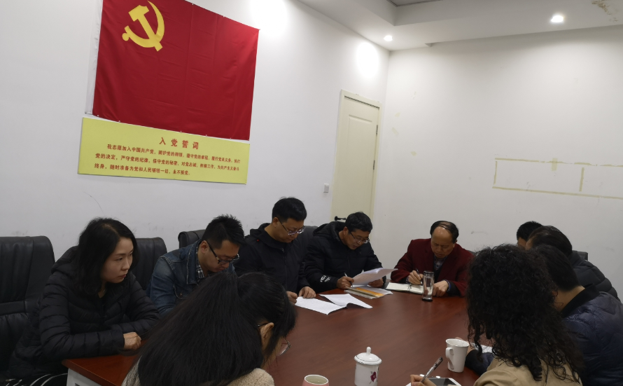 重庆市扶贫开发协会党支部组织学习全国“两会”精神(图1)