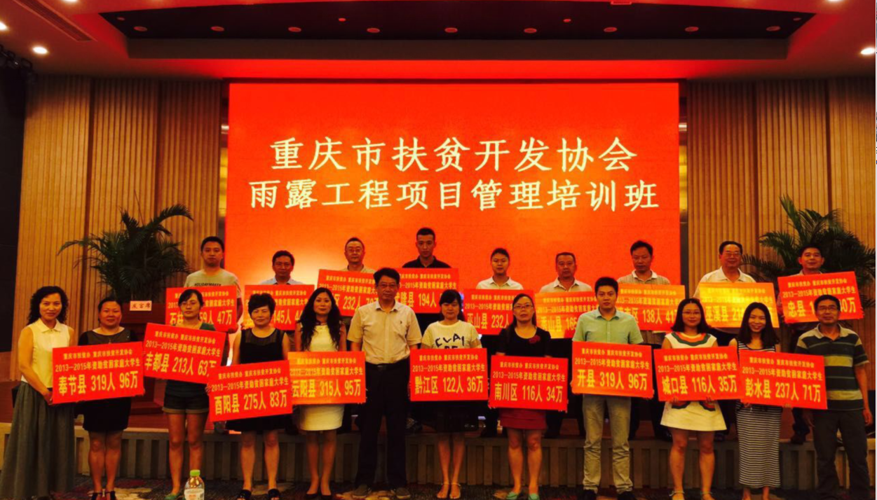 “雨露工程”助学项目荣获2019年“重庆慈善奖”(图3)