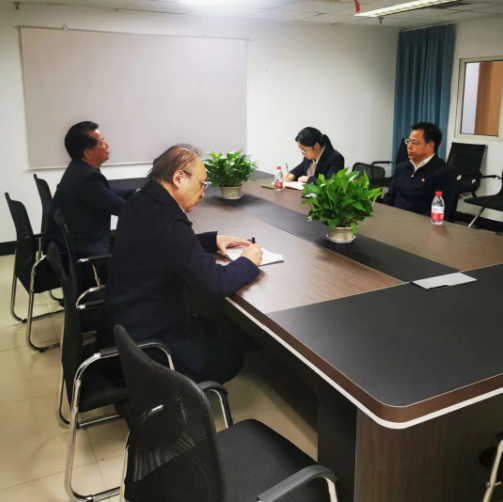 东海期货公司（国企）重庆营业部总经理刘福义一行到访我们协会---研究商量有关合作事宜(图3)