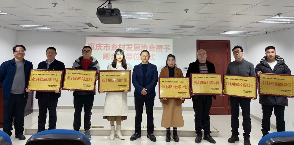 杨子江执行会长为7个副会长单位授牌(图10)