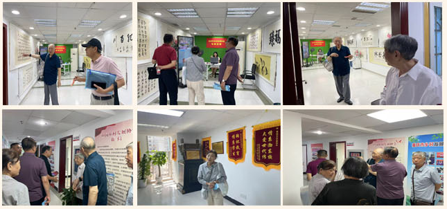 重庆市农委（市乡村振兴局）第六退休支部的老领导老同志莅临协会参观指导工作(图1)